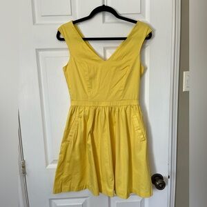 Yellow Sleeveless Dress